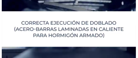 Productos CAP Acero: Doblado de barras para refuerzo de hormigón