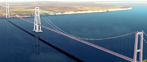 CAP Acero suma 19.500 toneladas entregadas a construcción del puente sobre el canal de Chacao