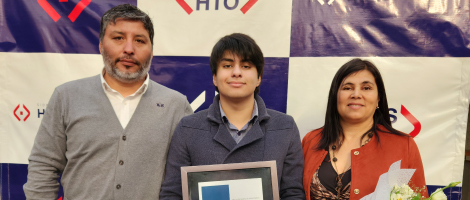 #HTOTeReconoce: Joaquín Cabrera Rivas hijo de huachipatino es el nuevo becado con excelencia académica 2023